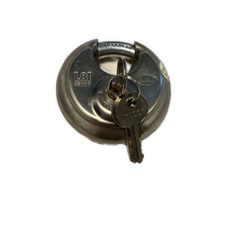 LAI Group Round Stainless Steel Lock 3 Inch